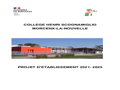 Projet d'Etablissement 2021-2025